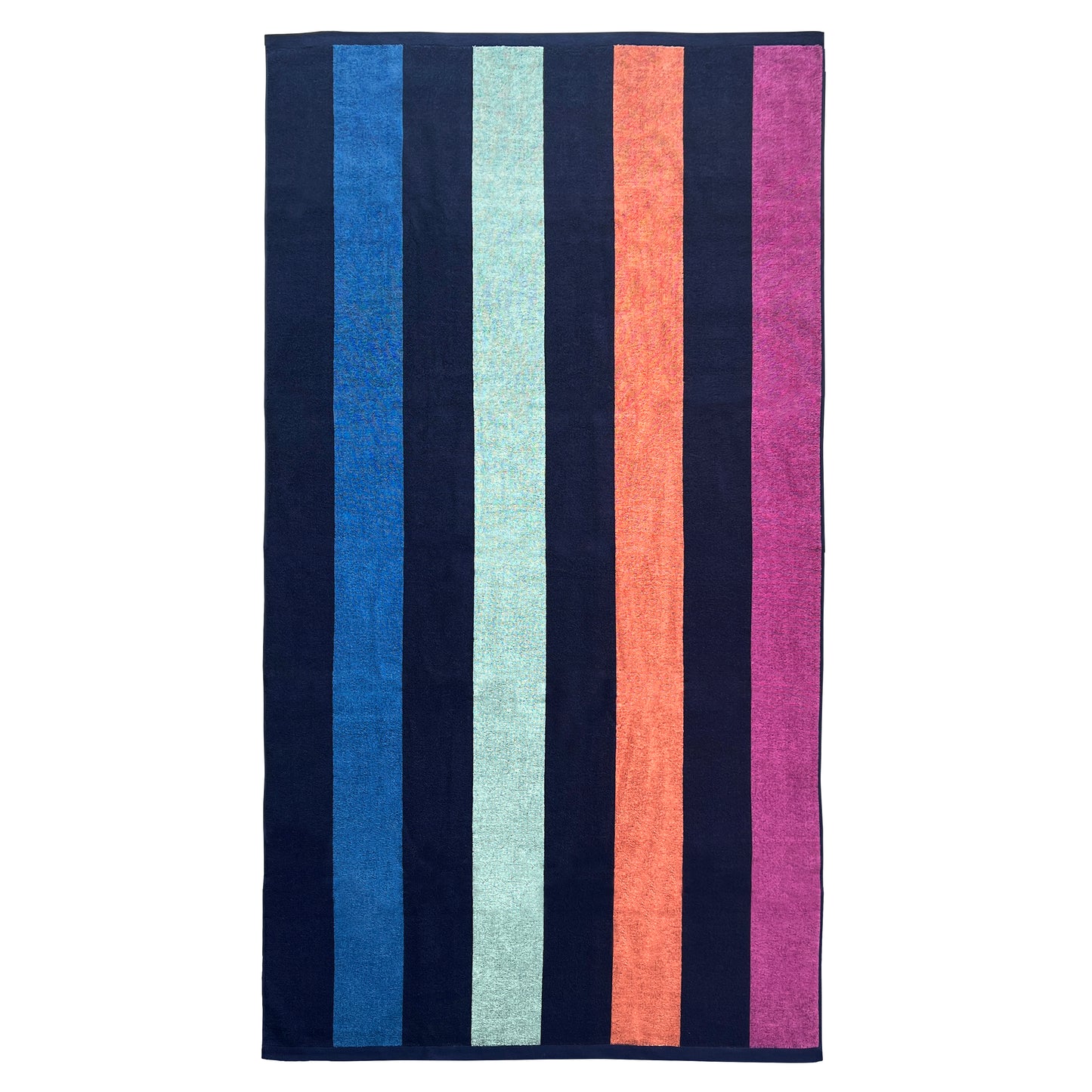 Lincoln & Palm Oversized Terry Beach Towel – Plush & Absorbent (1-Piece, 440 GSM)