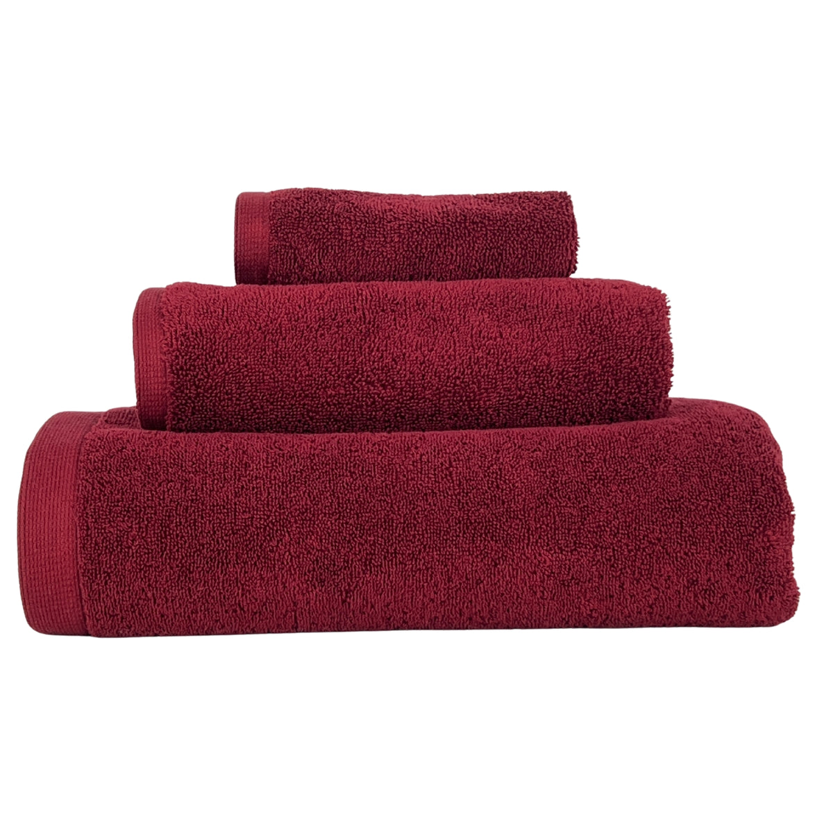Lincoln & Palm Turkish Cotton Towel Set – Plush, Absorbent, Silver-Infused (3-Piece)