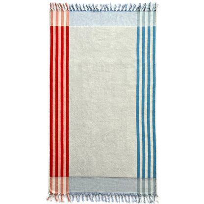 Lincoln & Palm Oversized Reversible Turkish Cotton Beach Towel (1-Piece)