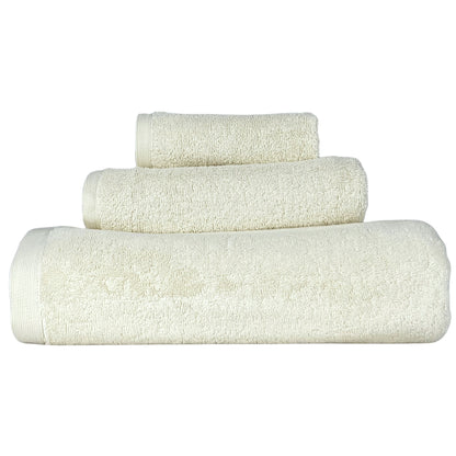 Lincoln & Palm Turkish Cotton Towel Set – Plush, Absorbent, Silver-Infused (3-Piece)