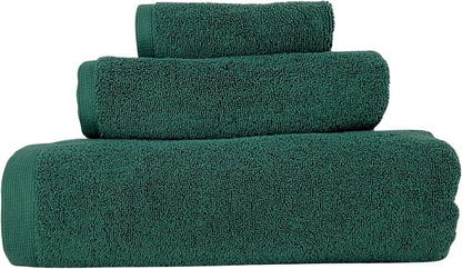Lincoln & Palm Turkish Towel Set – Plush, Absorbent & Silver-Infused (3-Piece)